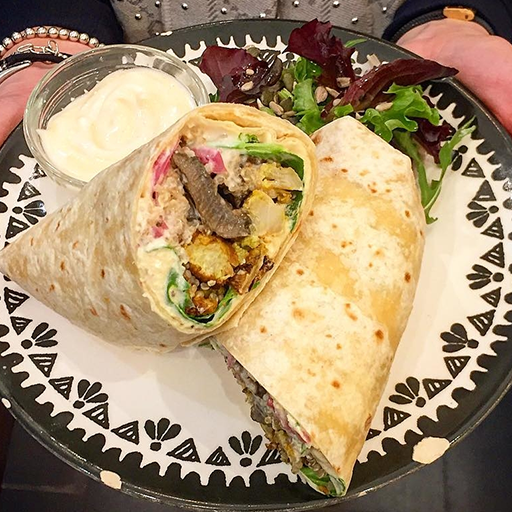 houmous wrap